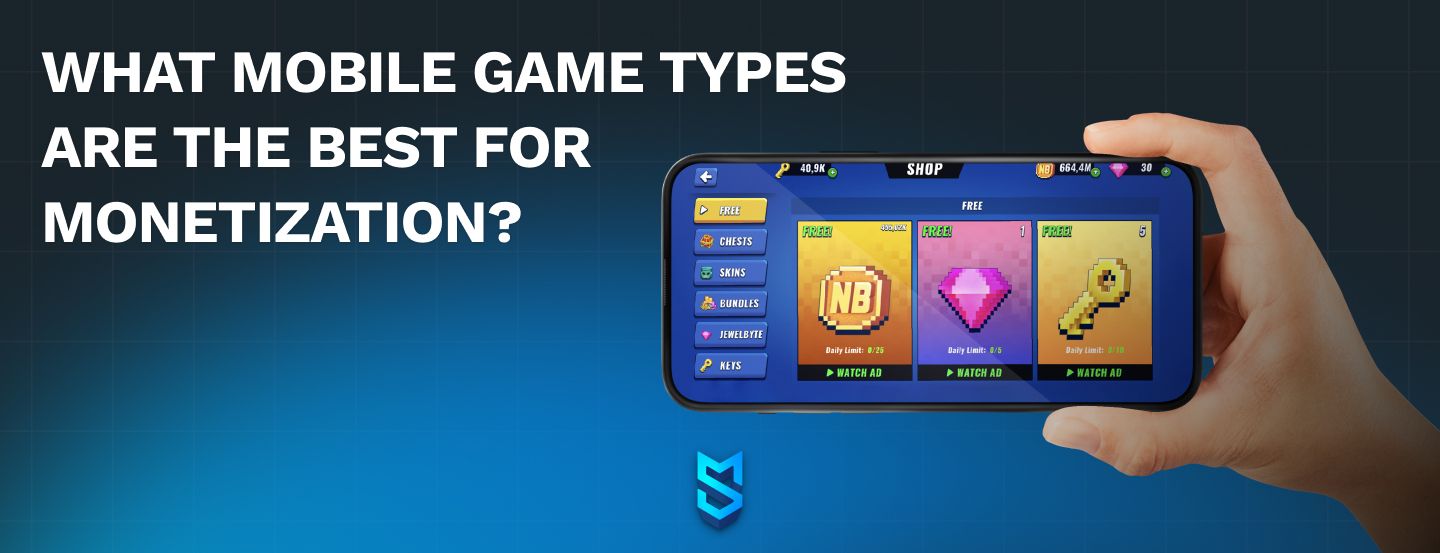 What mobile game types are the best for monetization?