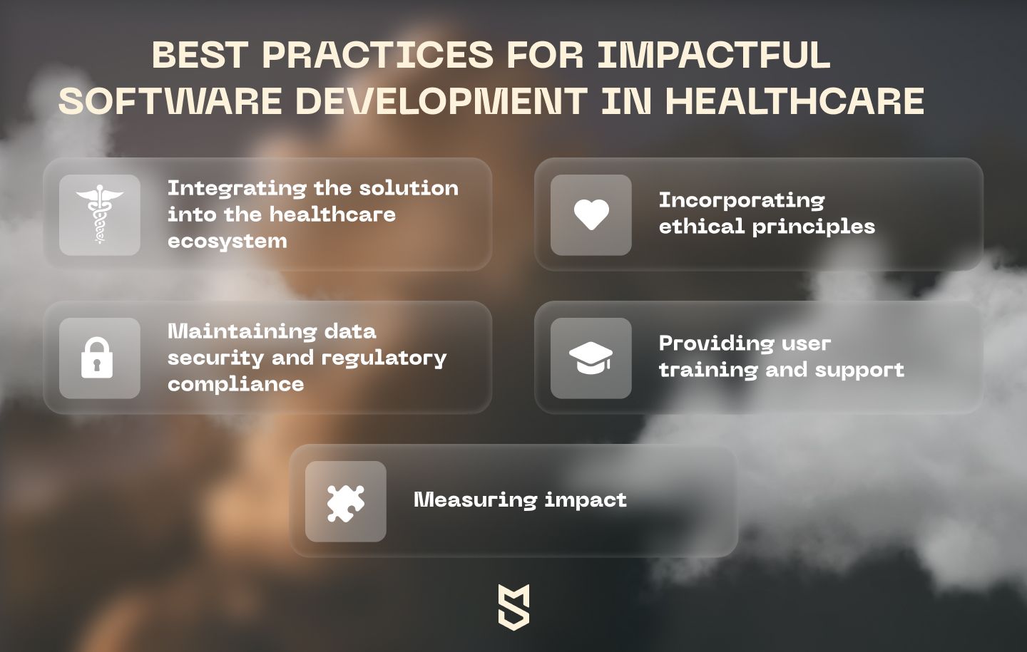 Best practices for impactful software development in healthcare