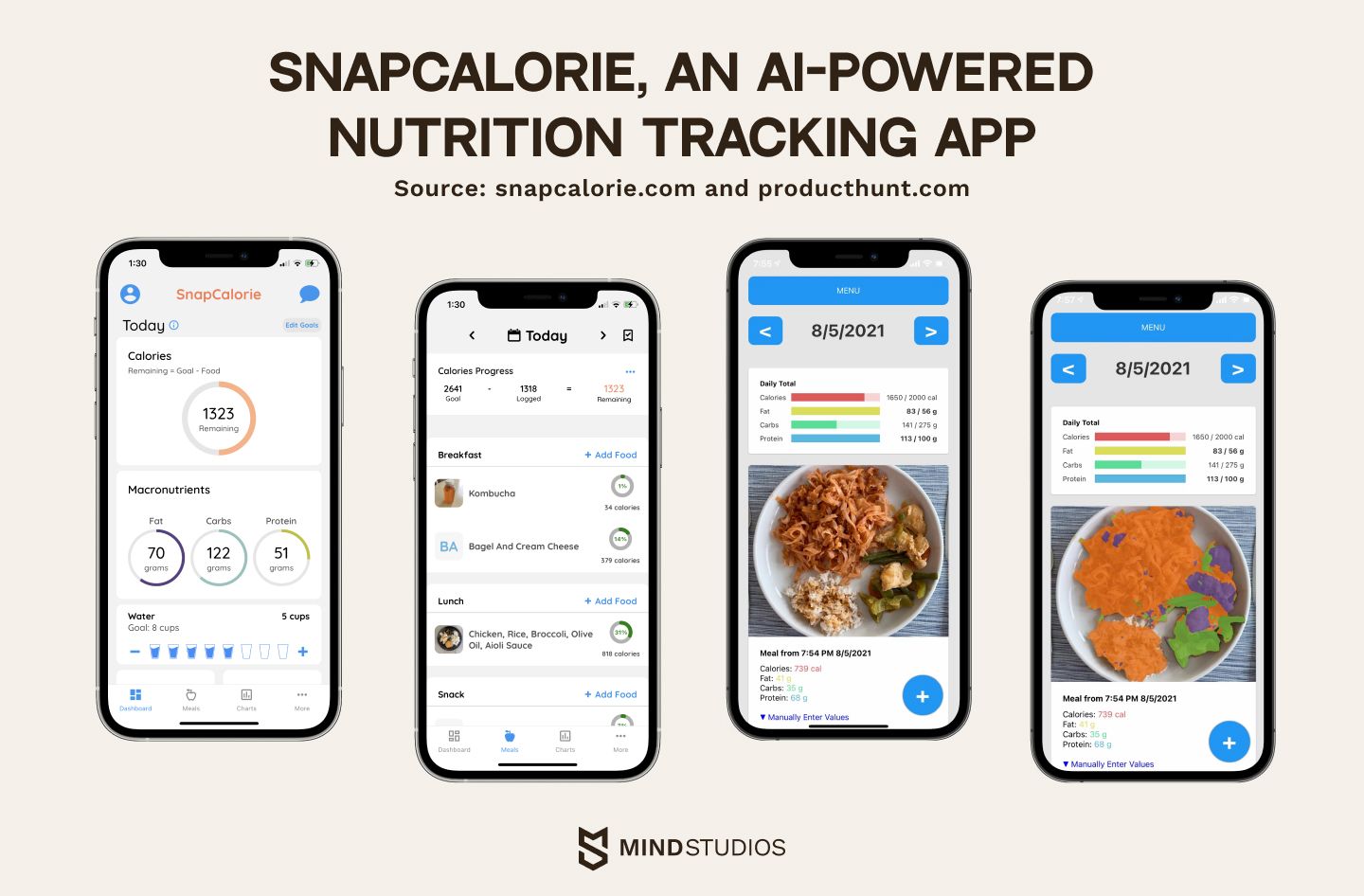 SnapCalorie, an AI-powered nutrition tracking app