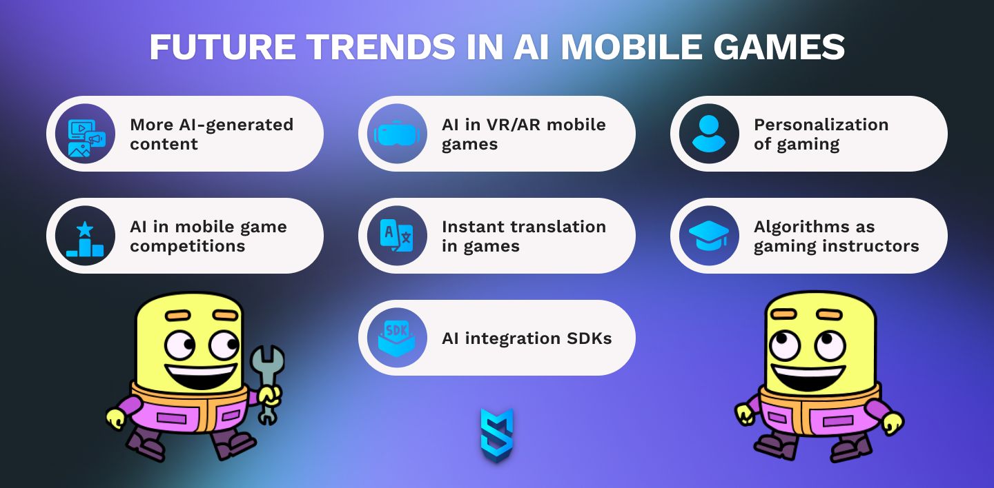 Future trends in AI mobile games