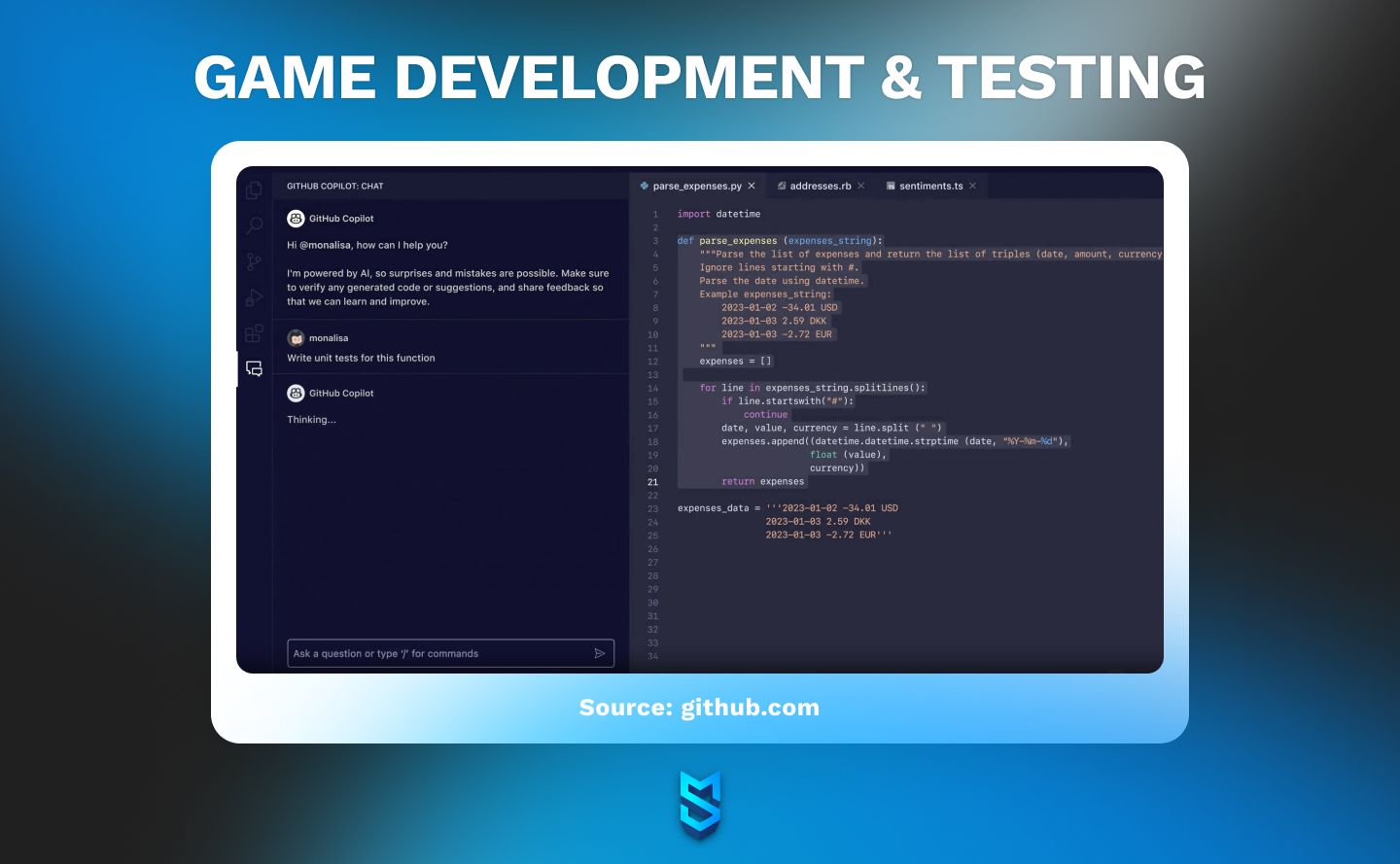 Game development & testing