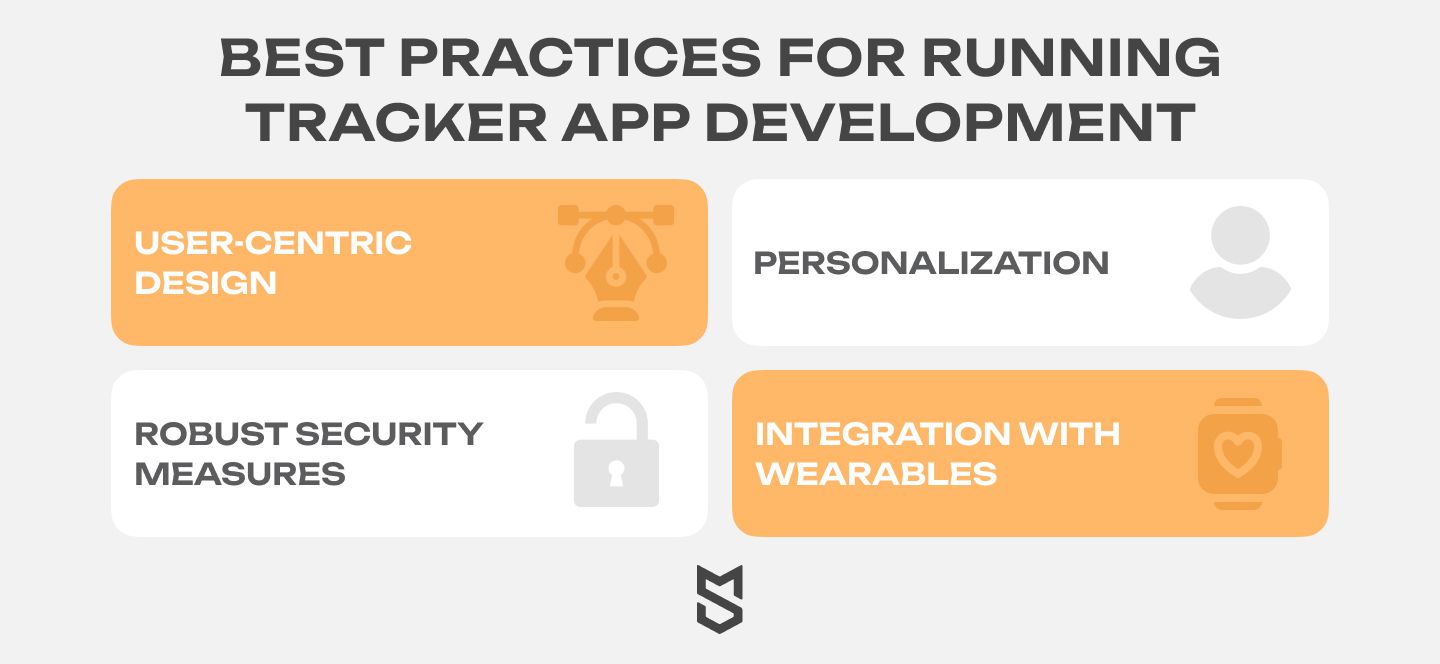 Best practices for running tracker app development