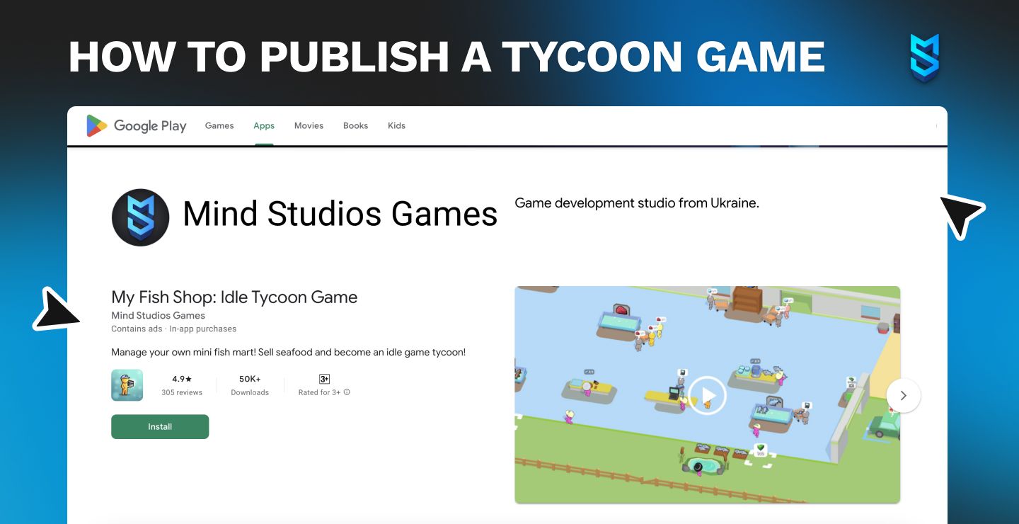 How to publish a tycoon game