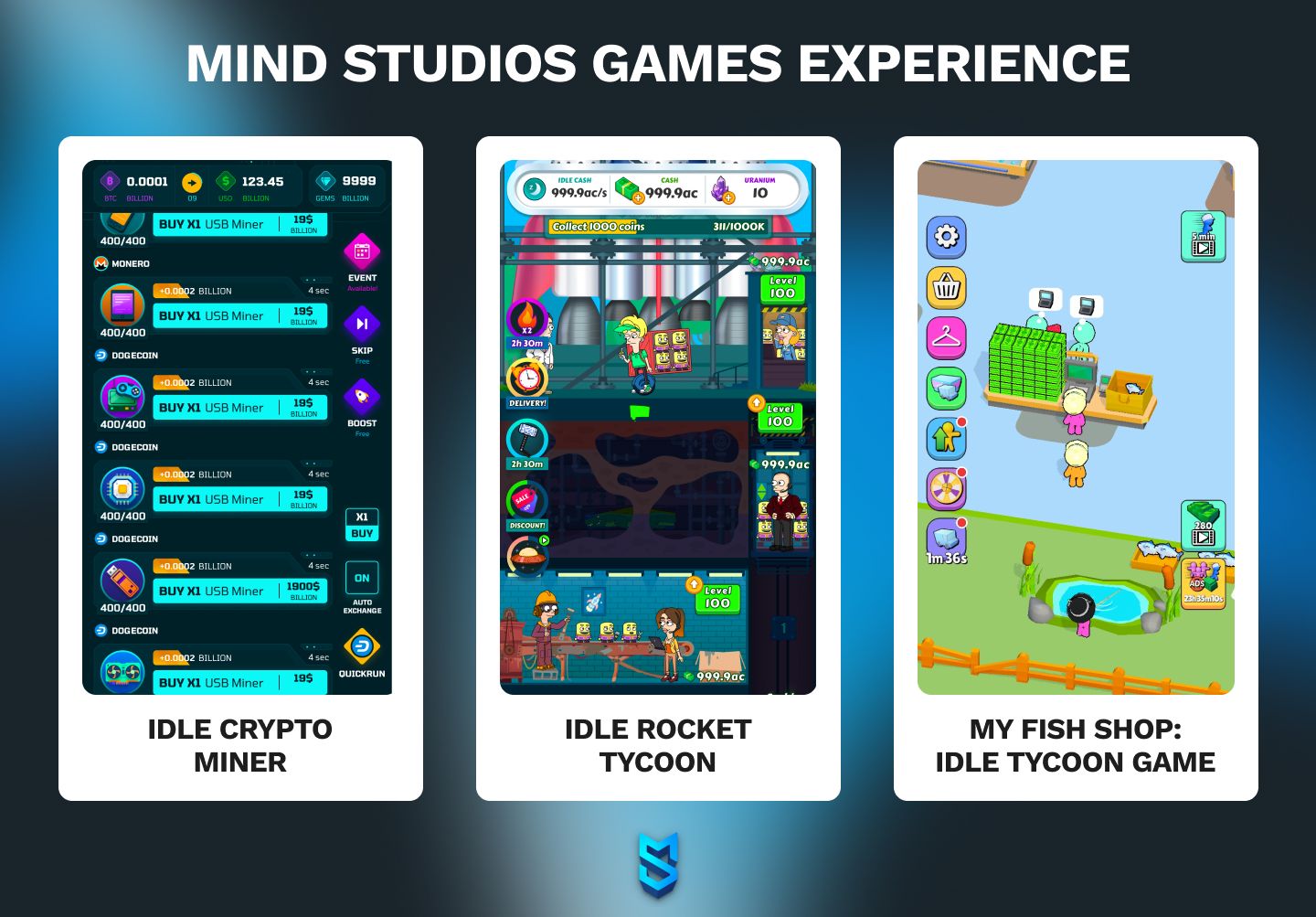Mind Studios Games experience