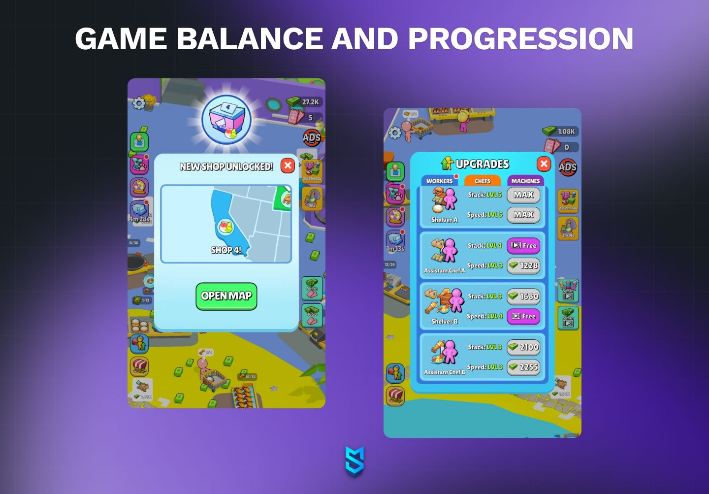 Game balance and progression