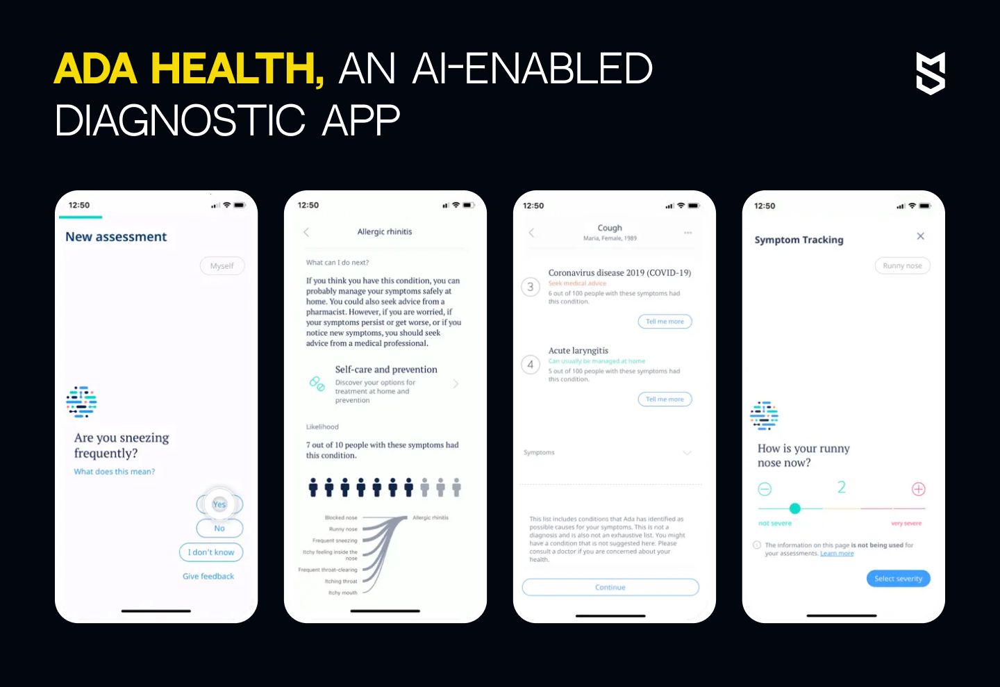 Ada Health, an AI-enabled diagnostic app