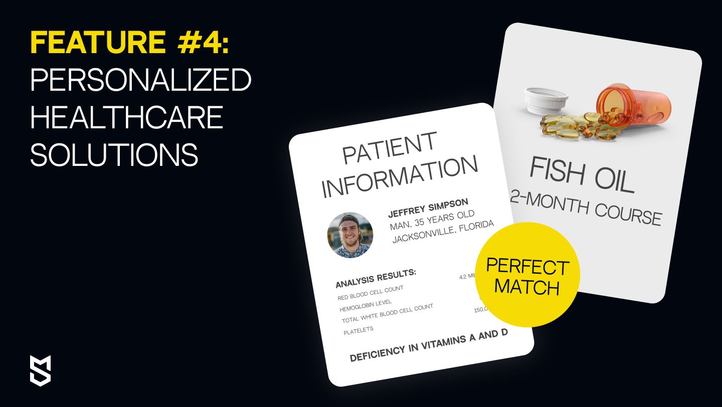Feature #4: Personalized healthcare solutions