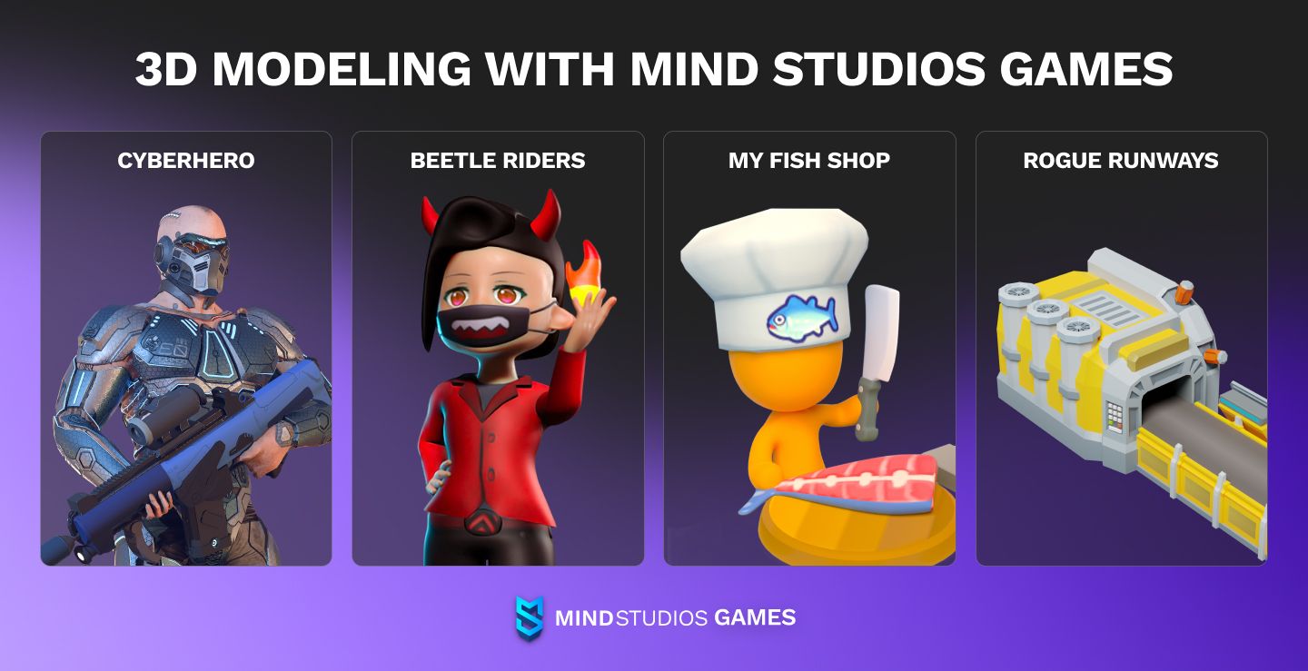 3D models by Mind Studios Games