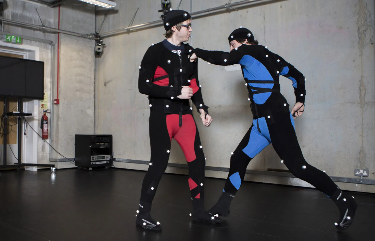 Motion capture animation example