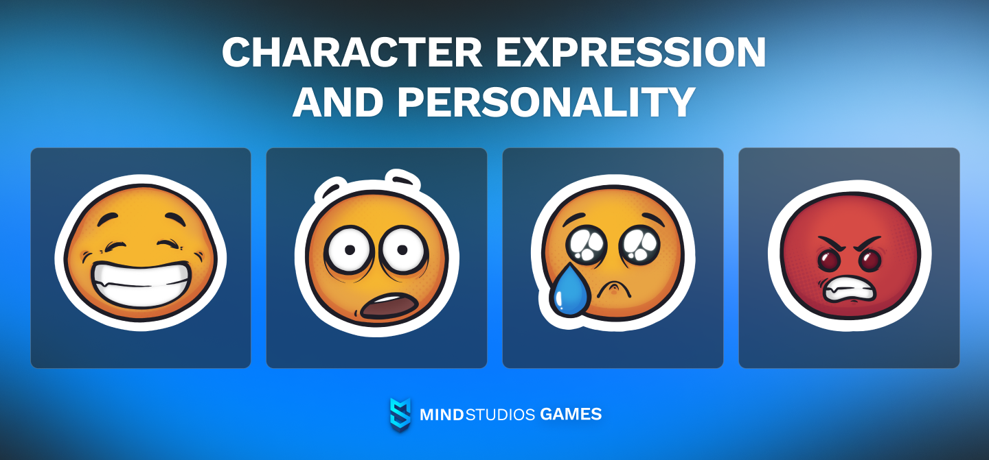 Emoticon references for emotion animation