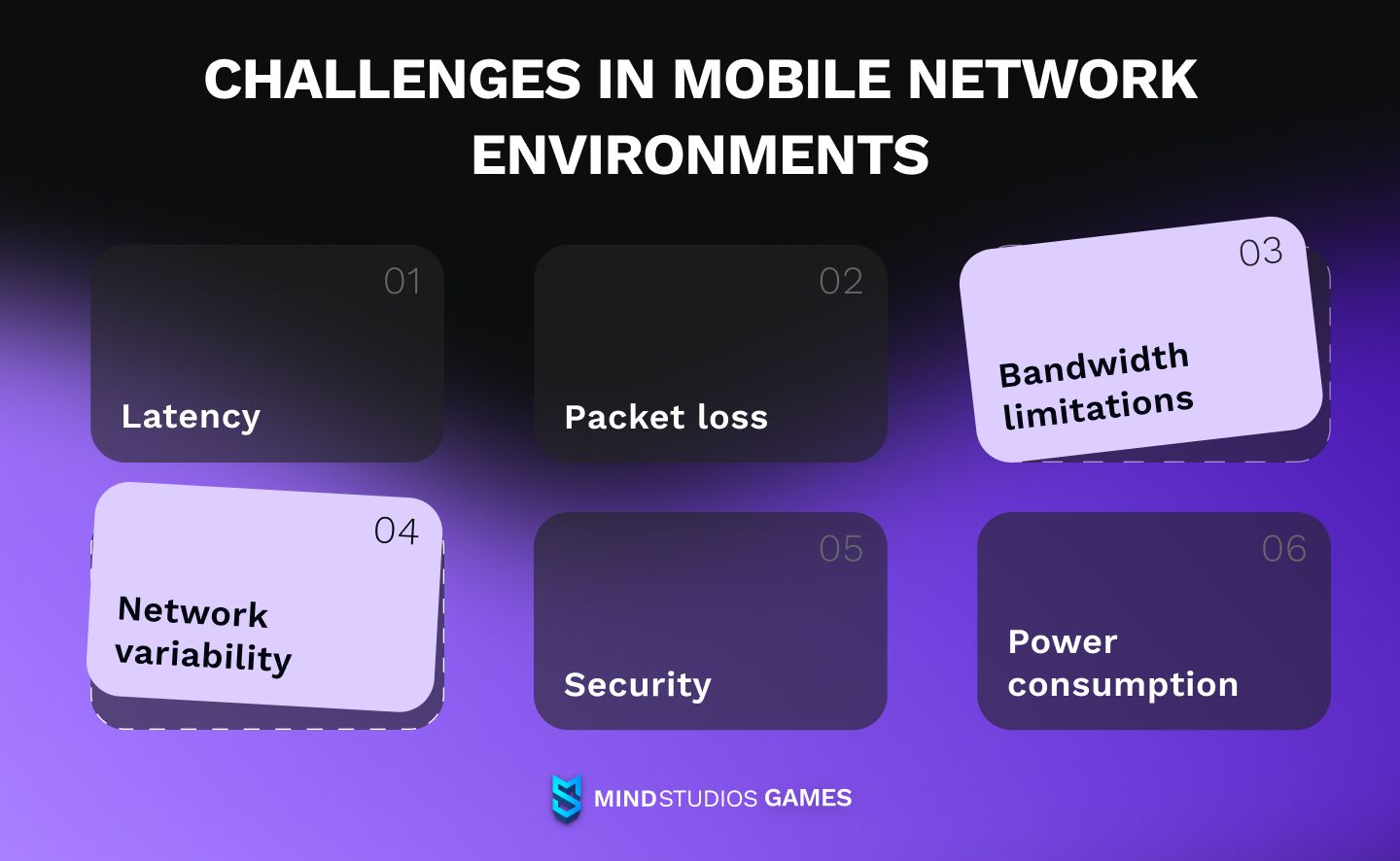 Challenges in mobile network environments