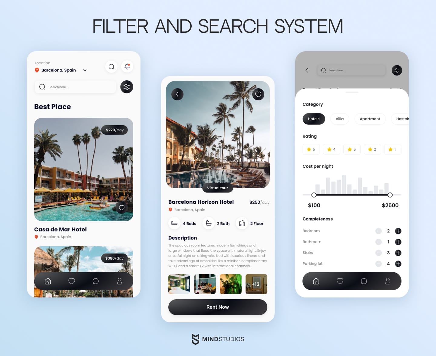 Filter and search system