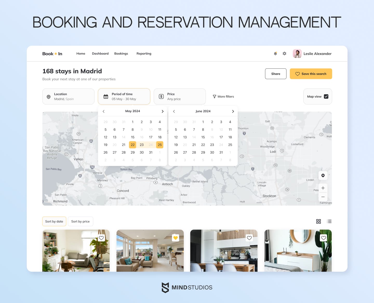 Reservation and booking management