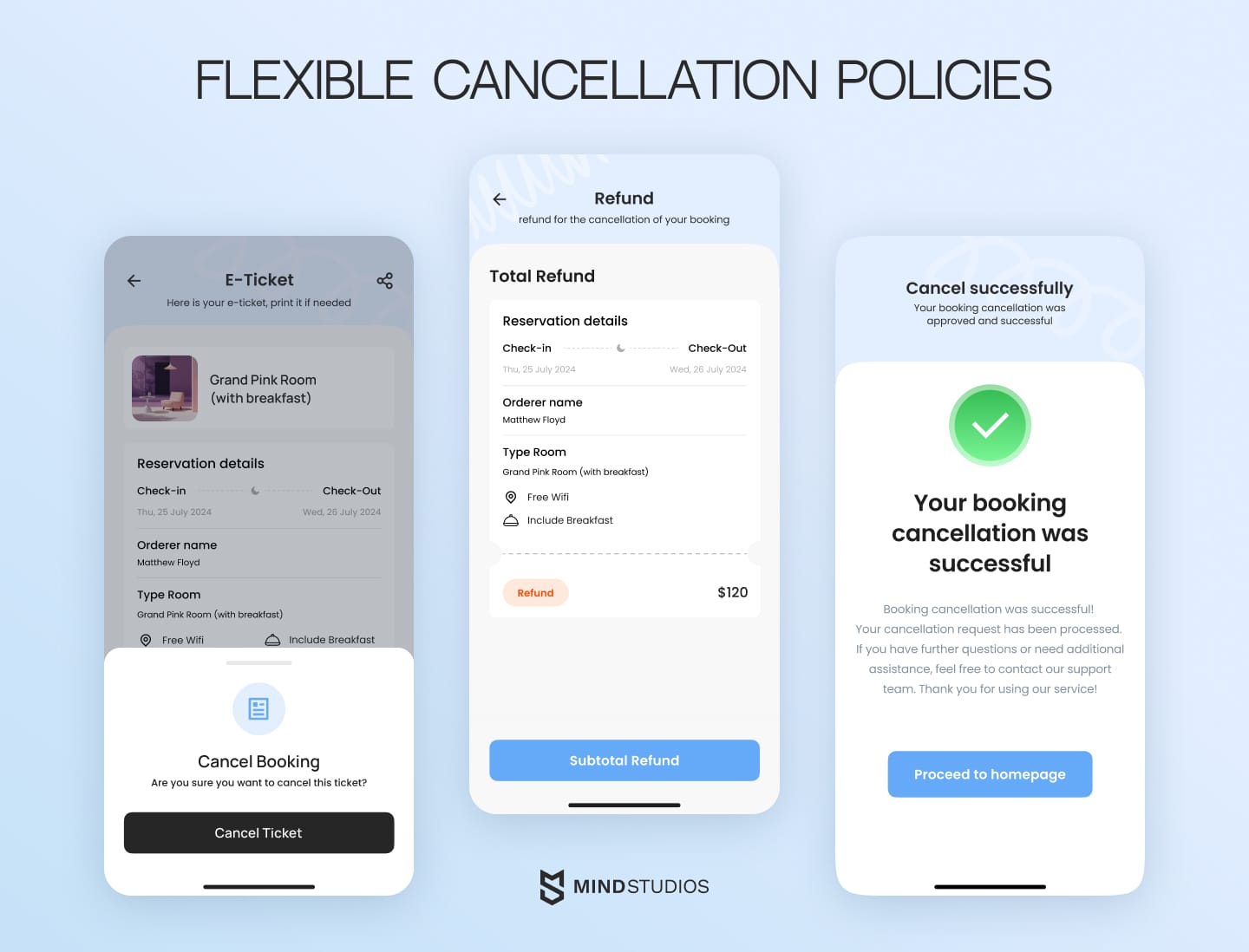 Cancellation system and policies