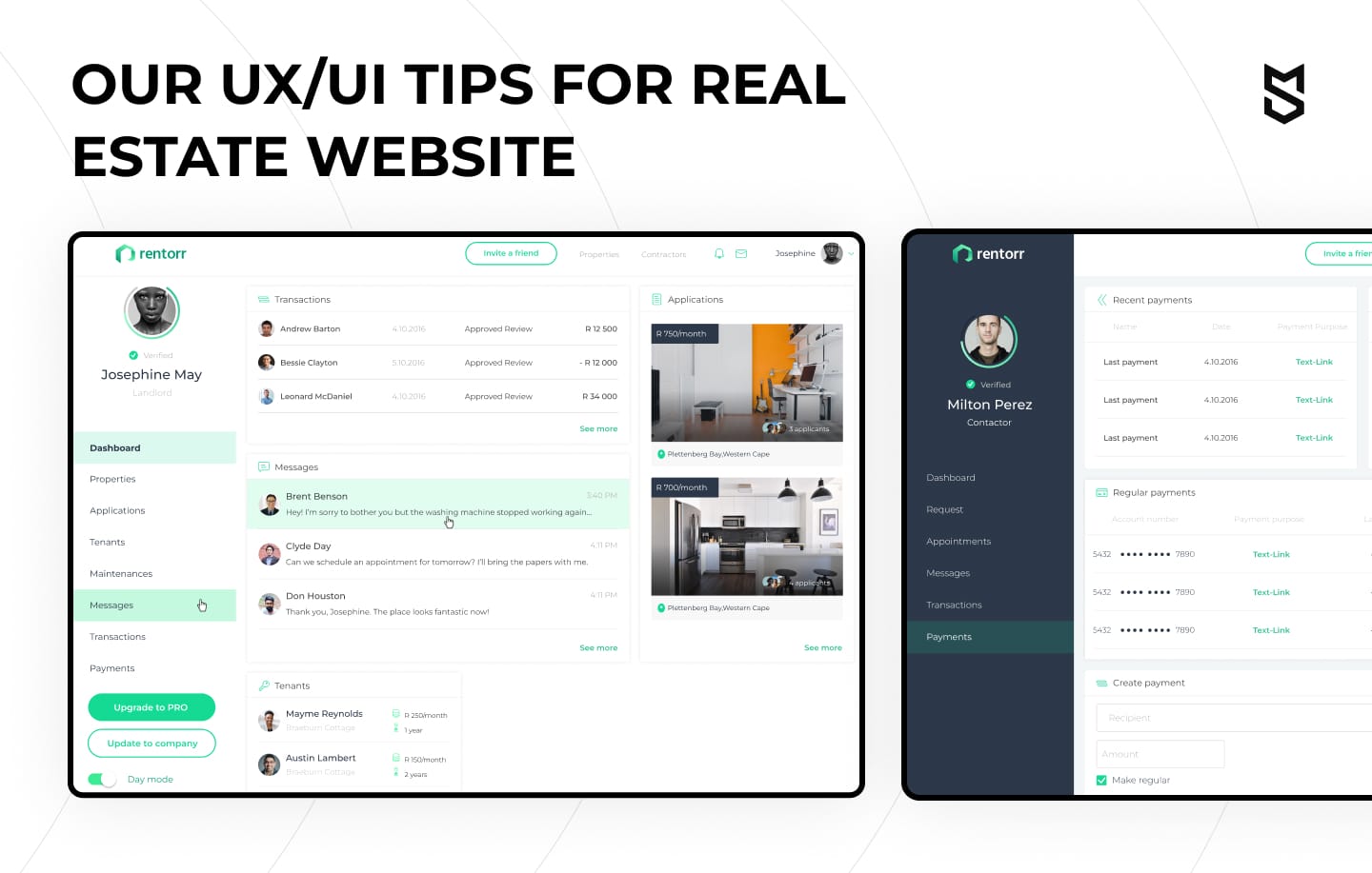 Our UX/UI tips for real estate website