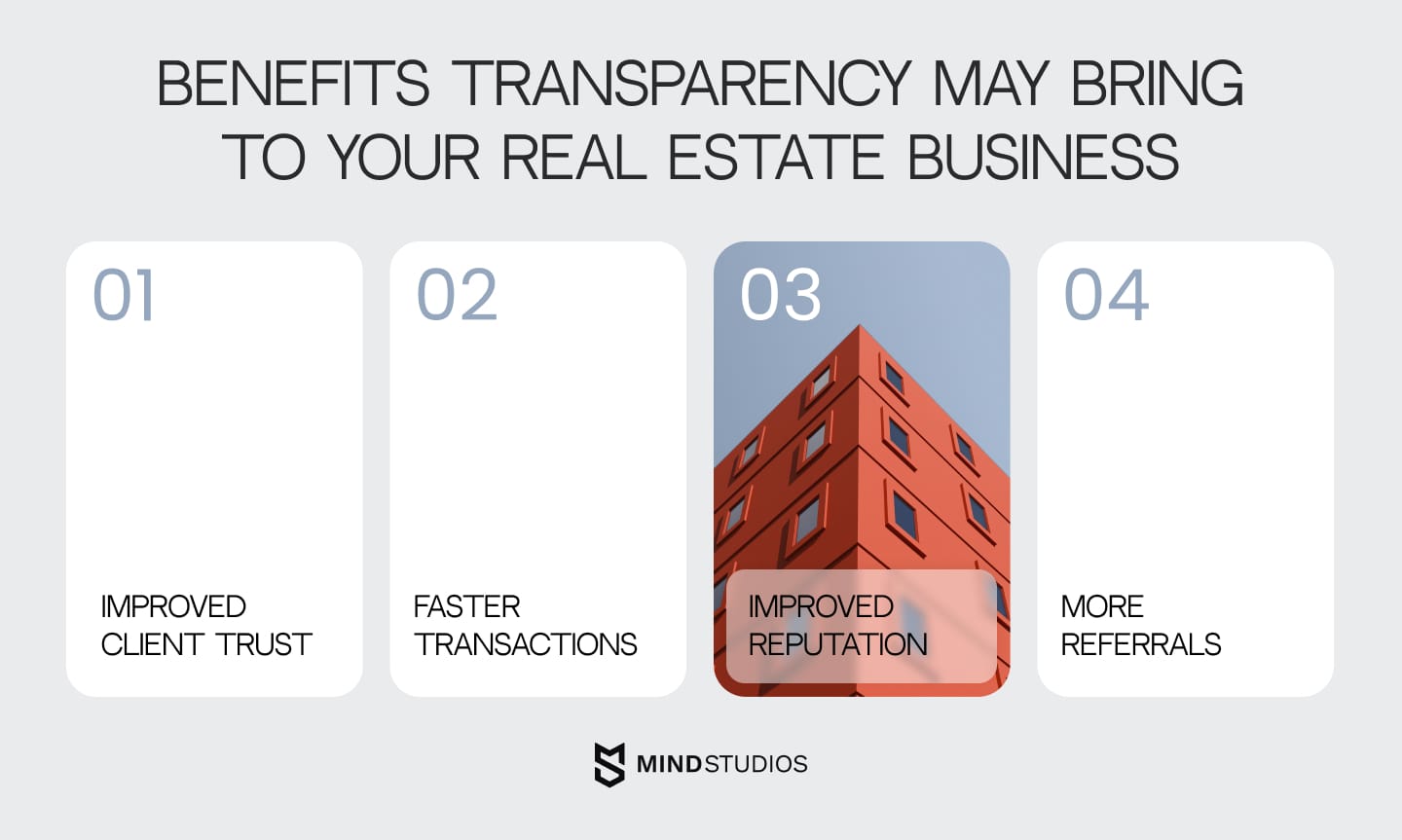 Benefits transparency may bring to your real estate business