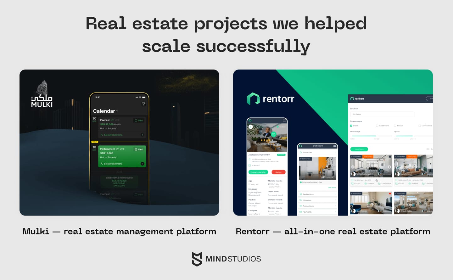 Real estate projects we helped scale successfully