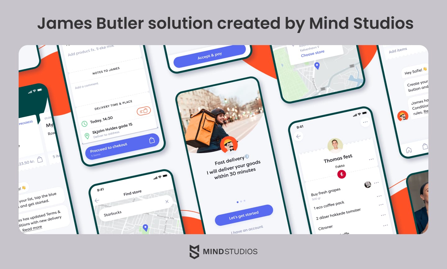 James Butler solution created by Mind Studios