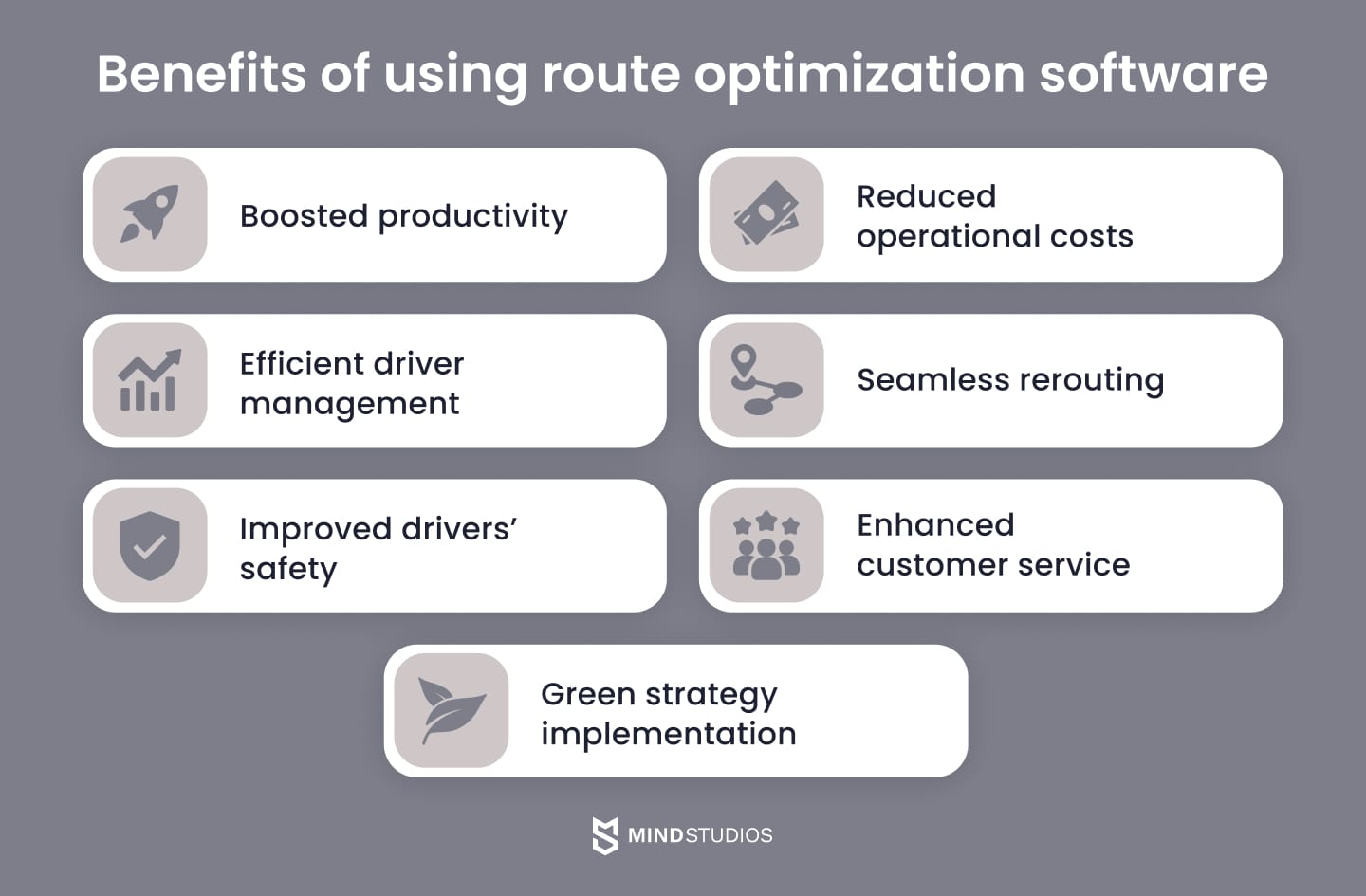 Benefits of route optimization software