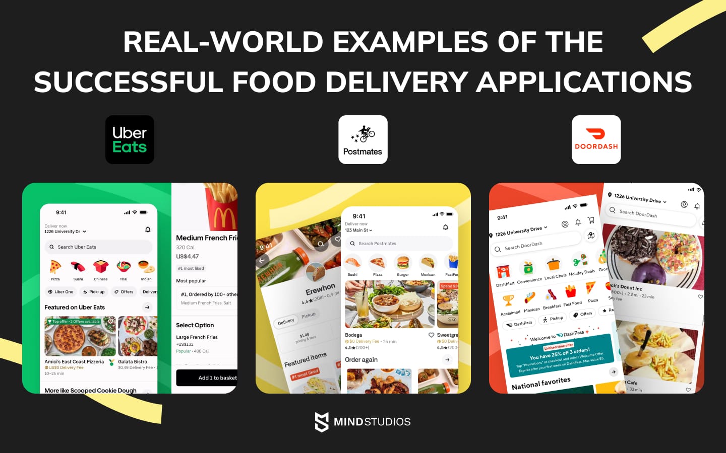 real-world food delivery app examples