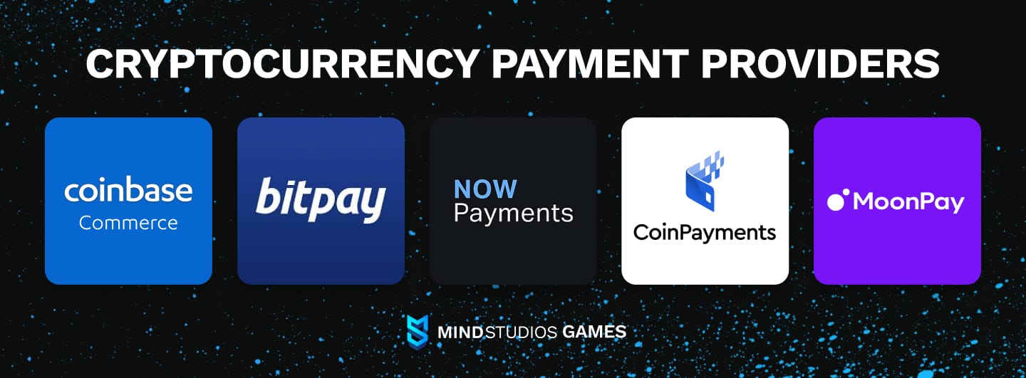 Cryptocurrency payment providers