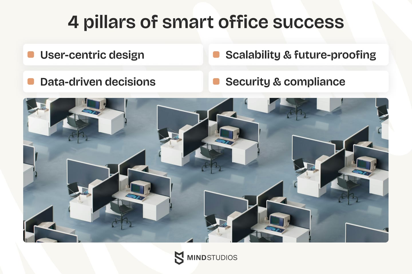 4 pillars of smart office success