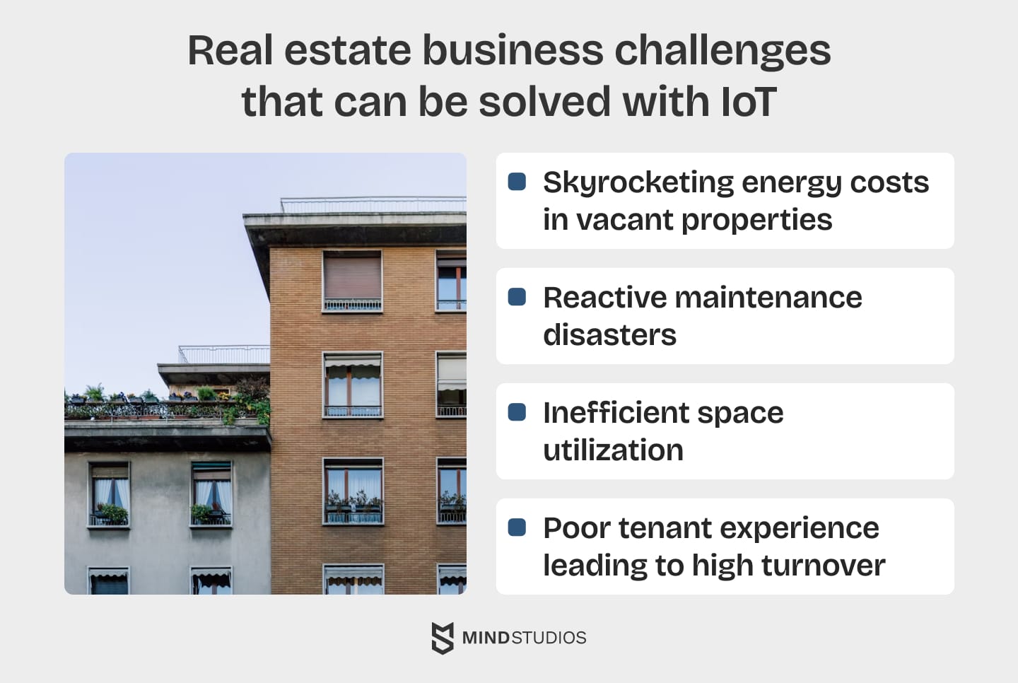Real estate business challenges that can be solved with IoT