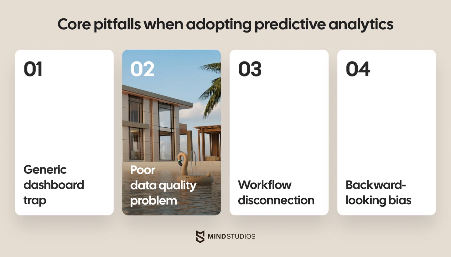 Key pitfalls when adopting predictive analytics