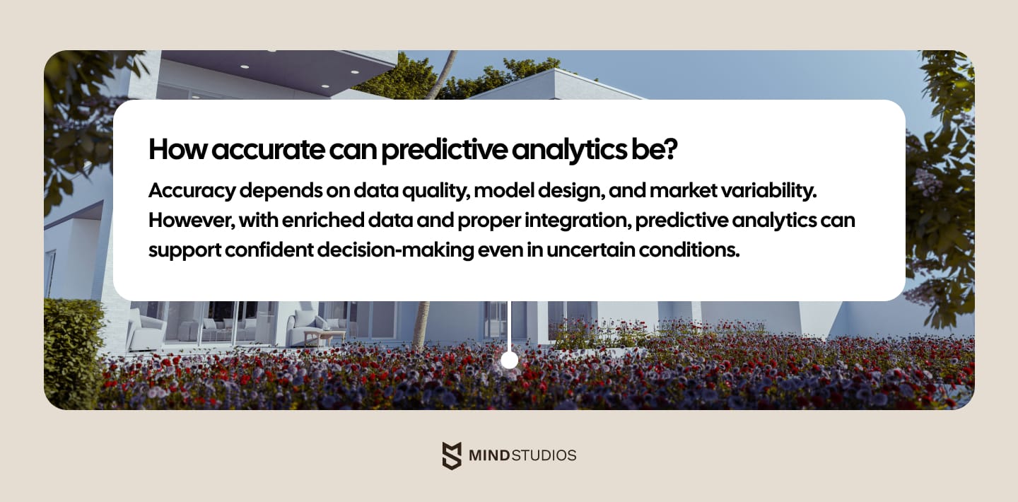 How accurate can predictive analytics be?