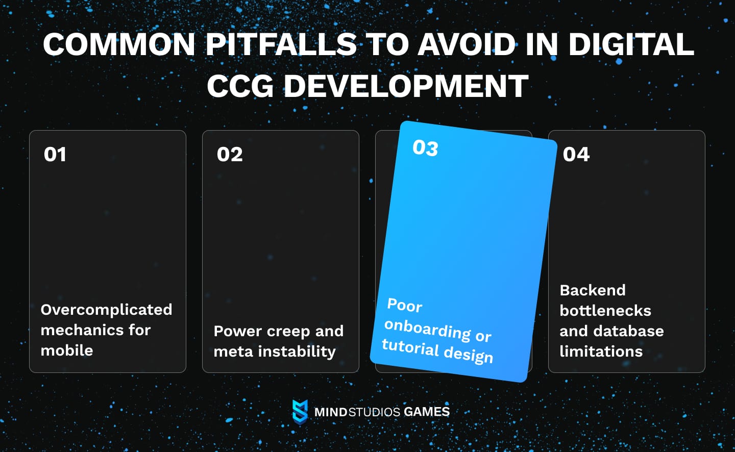 Common pitfalls to avoid in digital CCG development