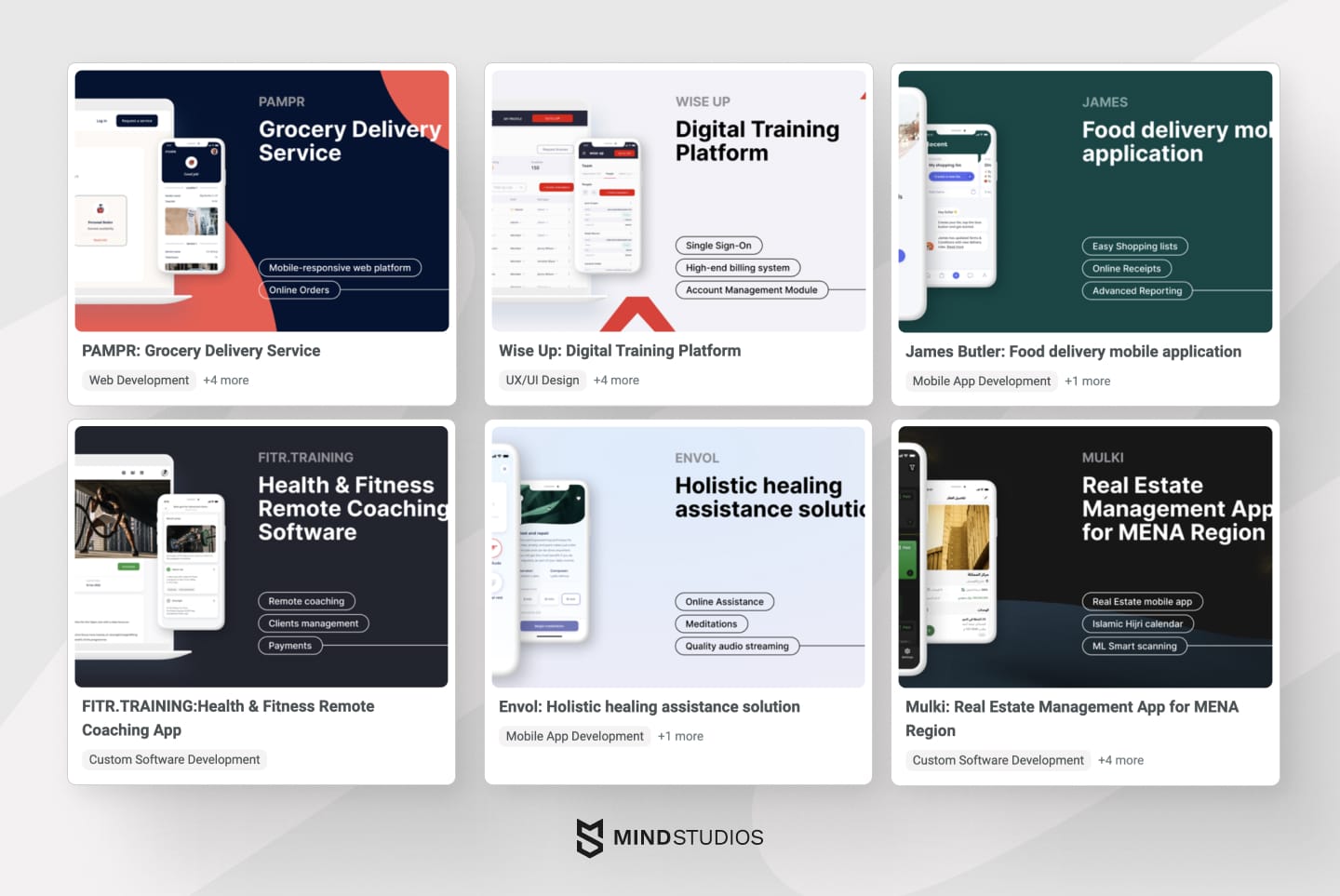 top saas software development solutions Mind Studios