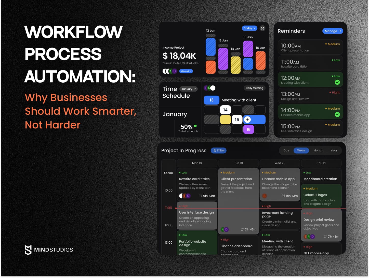 Workflow Process Automation: Why Businesses Should Work Smarter, Not Harder
