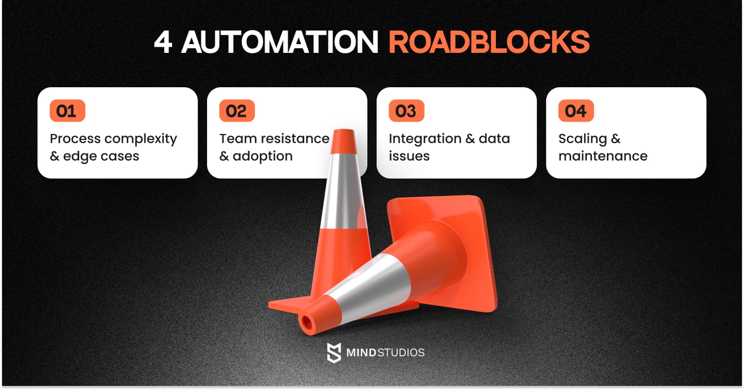 4 automation roadblocks