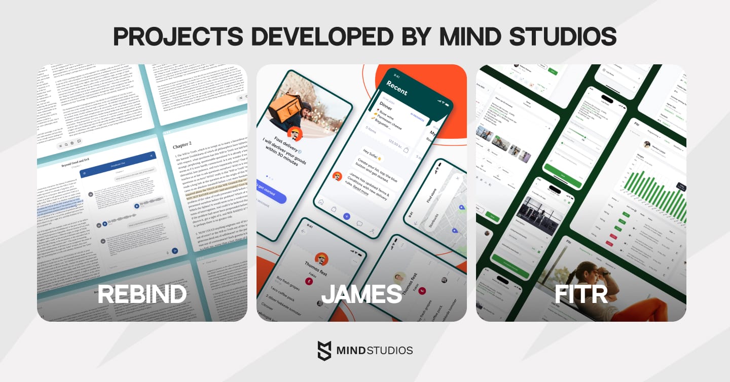 Projects developed by Mind Studios
