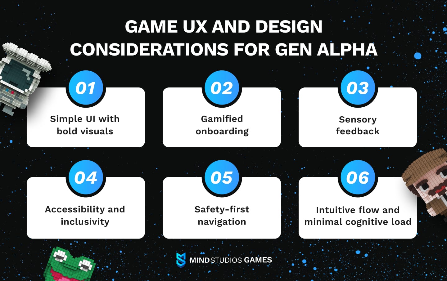 Game UX and design considerations for Gen Alpha