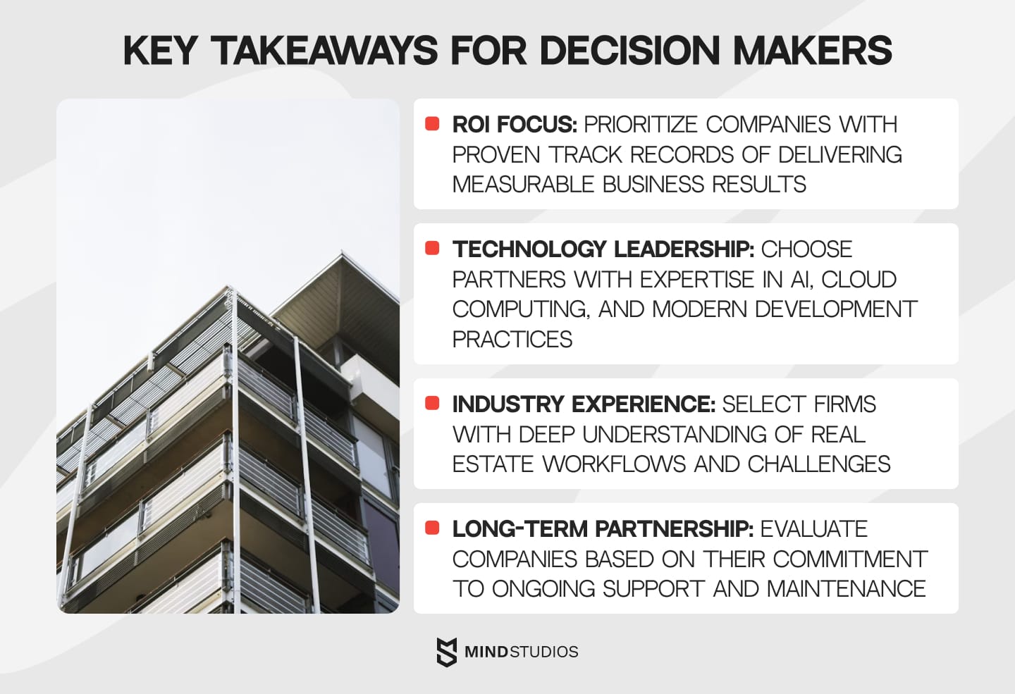 real estate saas software development key takeways