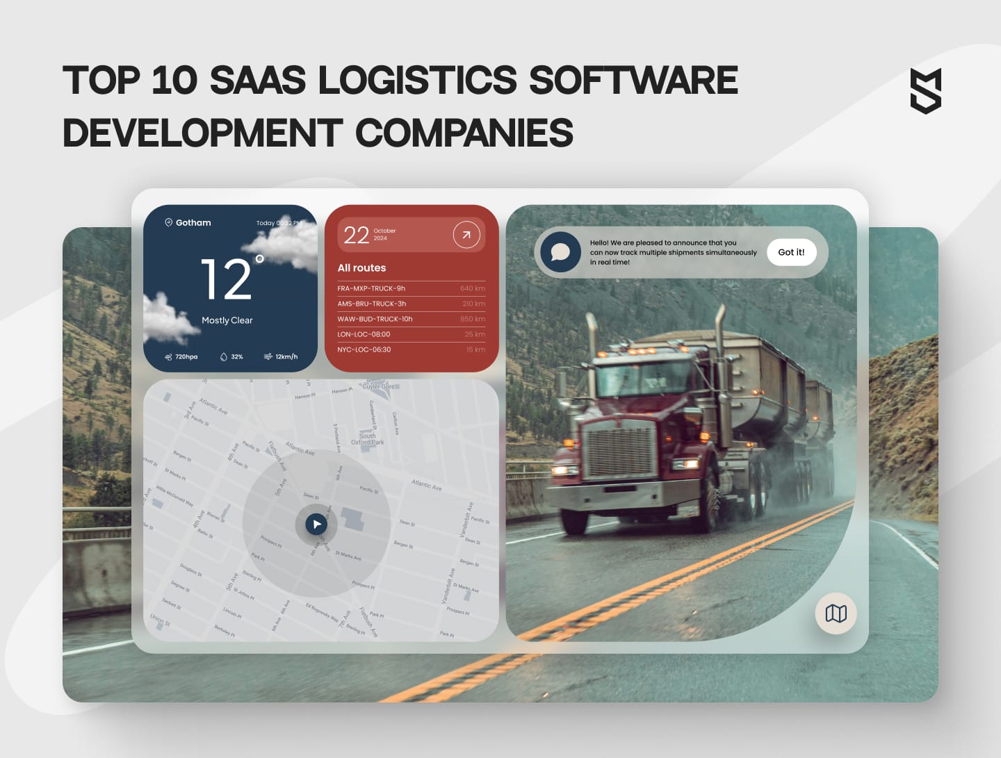 Top 10 SaaS Logistics Software Development Companies
