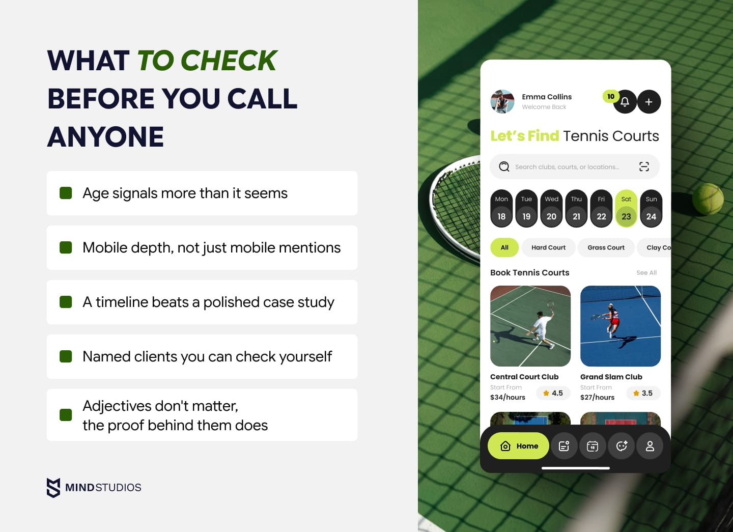 What to check before you call anyone