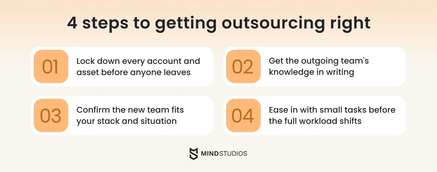 4 steps to a clean team handover