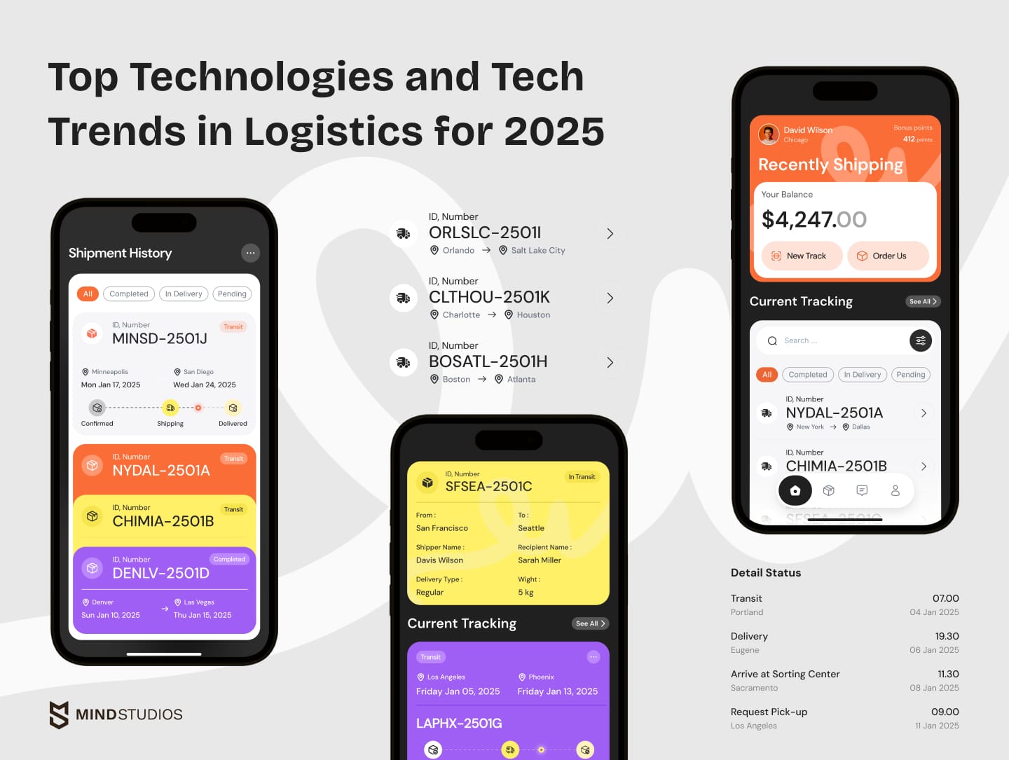 Top Technologies and Tech Trends in Logistics for 2025