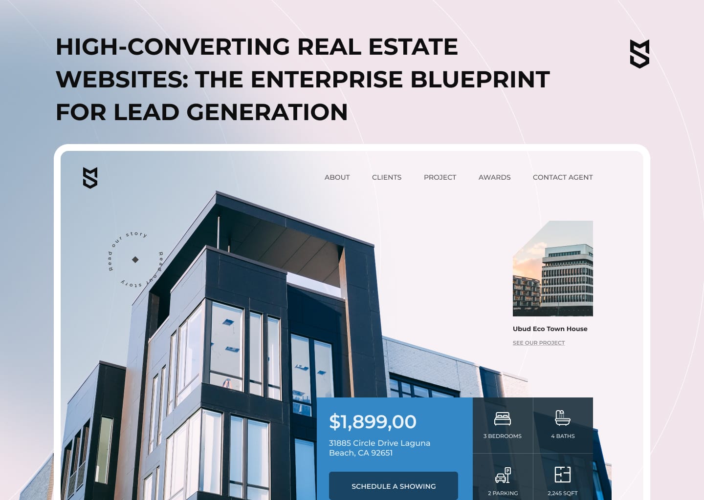 High-Converting Real Estate Websites: The Enterprise Blueprint for Lead Generation