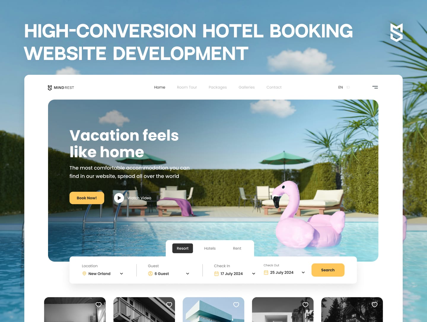 High-Conversion Hotel Booking Website Development: How Luxury Hotels Cut OTA Dependence with Custom Apps
