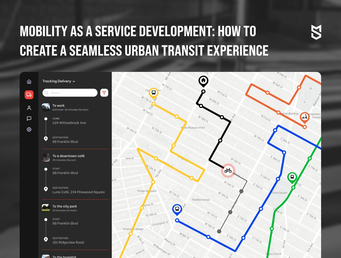 Mobility as a Service Development: How to Create a Seamless Urban Transit Experience