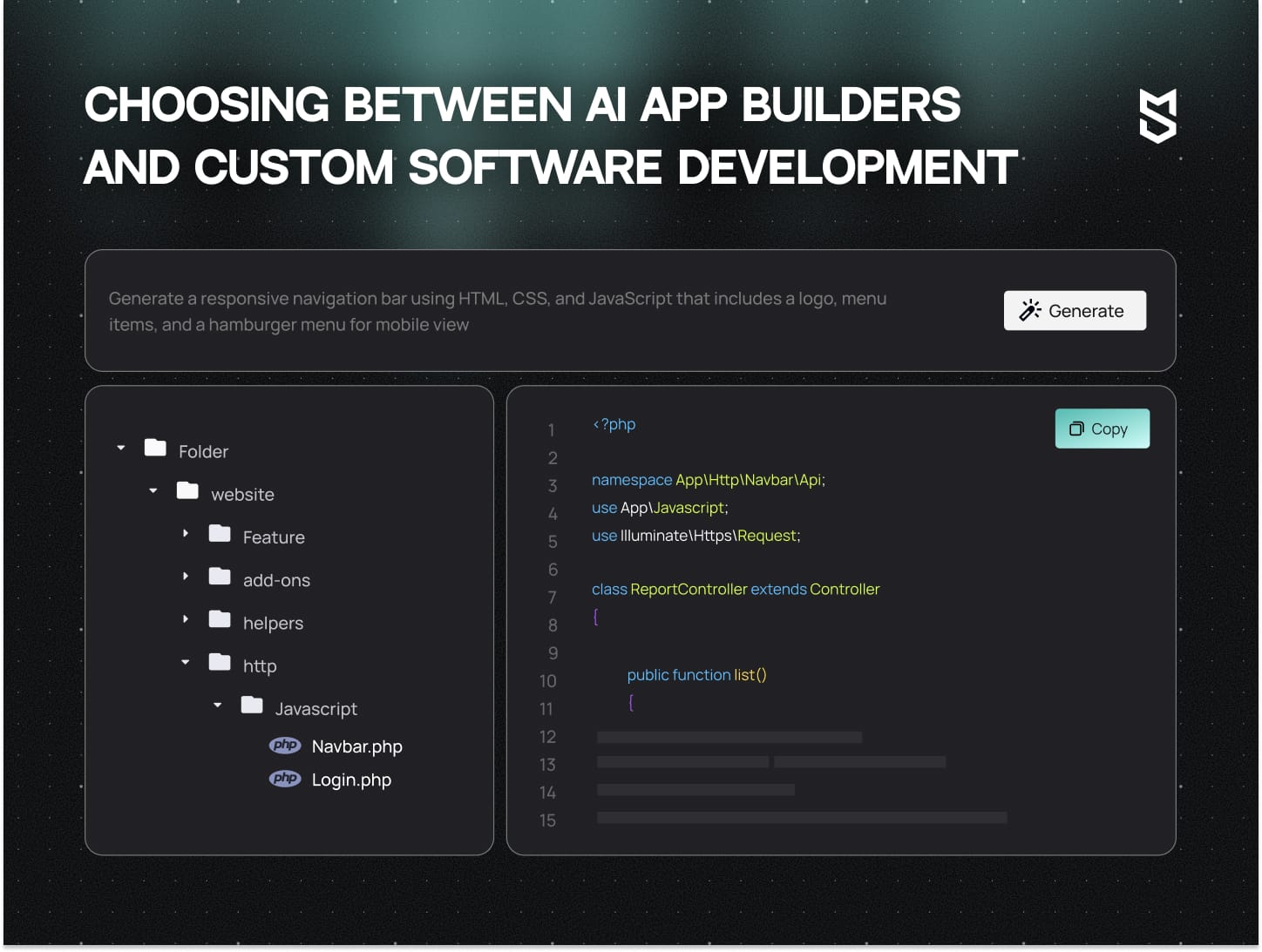 Choosing Between AI App Builders and Custom Software Development: A Complete Guide for Your Business