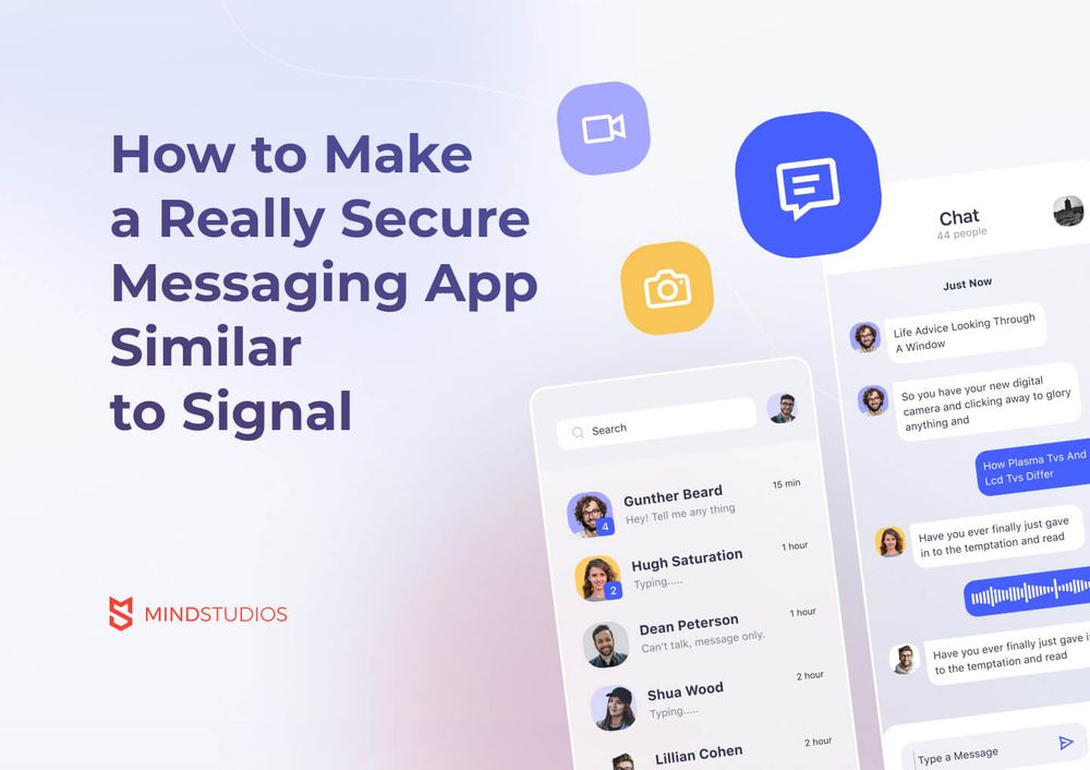 How To Make A Really Secure Messaging App Similar To Signal Mind Studios