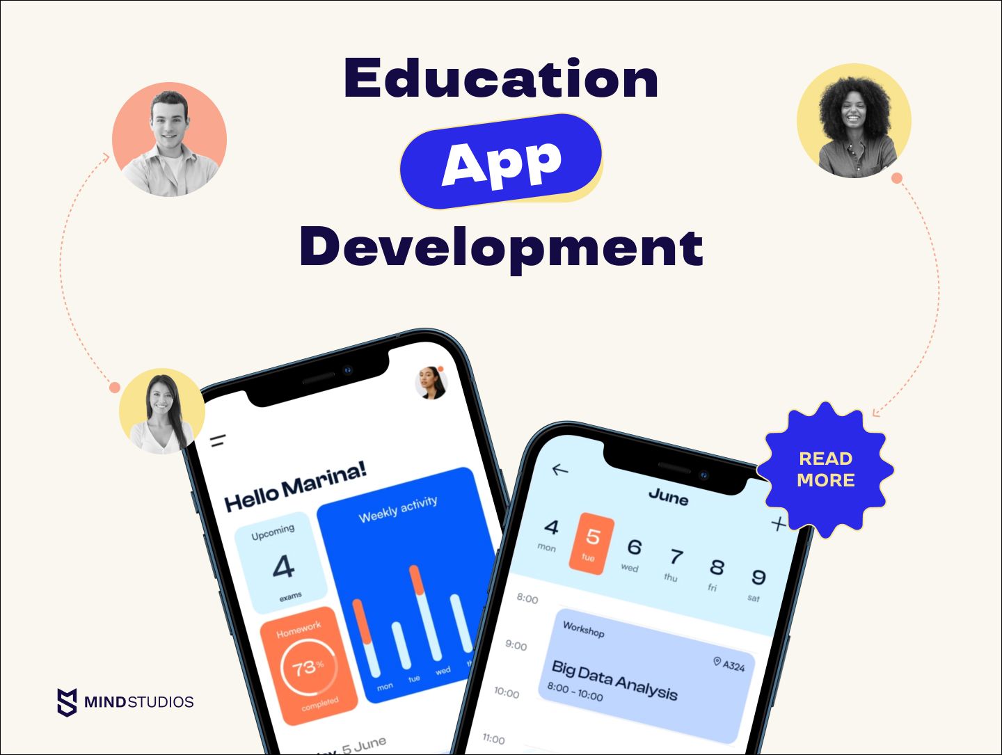 Education App Development: How To Make An Educational App - Mind Studios