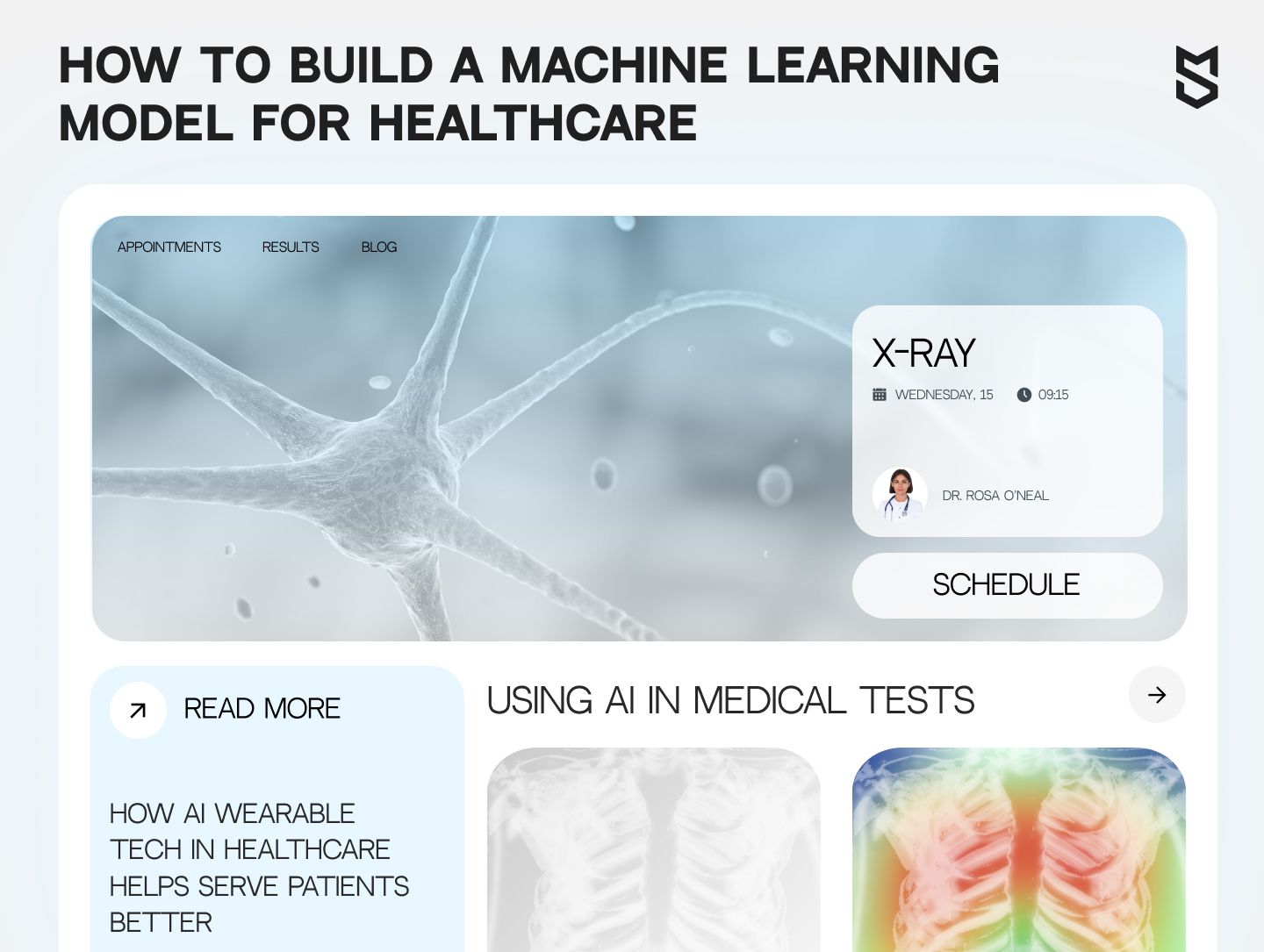 How To Develop A Machine Learning Model For Healthcare - Mind Studios