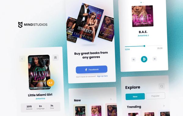 Ebook App Development like Kindle: Benefits, Tech Stack, Best Practices and  Cost - Mind Studios