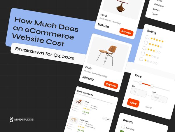 How Much Does an eCommerce Website Cost [Breakdown for Q4 2022]
