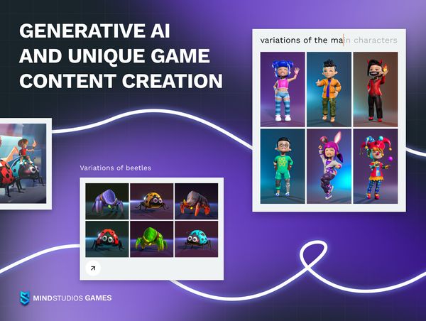 Generative AI and Unique Game Content Creation